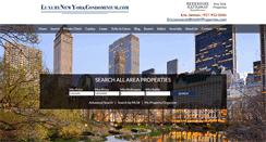 Desktop Screenshot of luxurynewyorkcondominium.com